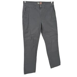 Howler Brothers ATX Work Pants Mens 34x32 Grey Cordura Double Knee Canvas